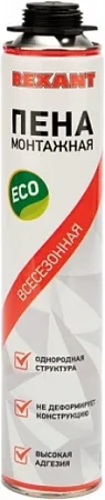 Rexant Есо пена монтажная всесезонная Rexant Есо пена монтажная всесезонная недорого с доставкой