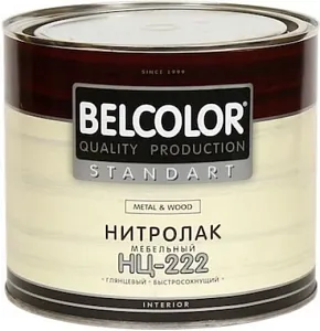 Belcolor Standart НЦ-222 Metal &amp; Wood нитролак мебельный недорого с доставкой