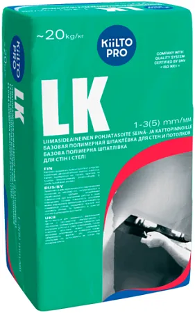Kiilto Pro LK базовая полимерная шпаклевка для стен и потолков Kiilto Pro LK базовая полимерная шпаклевка для стен и потолков недорого с доставкой