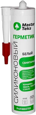 Masterteks Profimaster герметик силиконовый санитарный Masterteks Profimaster герметик силиконовый санитарный