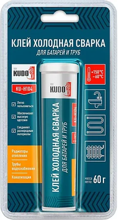 Kudo клей холодная сварка для батарей и труб Kudo клей холодная сварка для батарей и труб недорого с доставкой