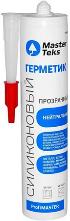 Masterteks Profimaster герметик силиконовый нейтральный Masterteks Profimaster герметик силиконовый нейтральный
