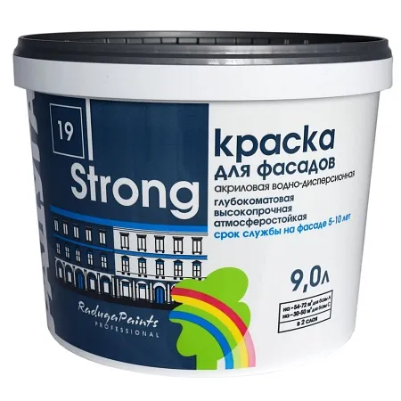 STRONG Краска для фасадов STRONG Краска для фасадов недорого с доставкой