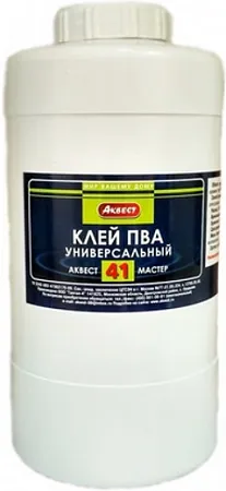 Аквест Мастер A 41 клей ПВА универсальный Аквест Мастер A 41 клей ПВА универсальный