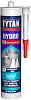 Титан Professional Hydro Fix монтажный клей влагостойкий прозрачный без запаха недорого с доставкой
