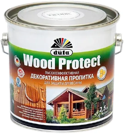Dufa Wood Protect высокоэффективная декоративная пропитка Dufa Wood Protect высокоэффективная декоративная пропитка