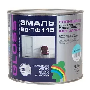 GLOSS РАДУГА 115 Эмаль цветная глянцевая недорого с доставкой