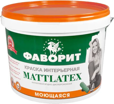 Фаворит ВД-АК-20 ИС Mattlatex краска интерьерная акриловая водно-дисперсионная моющаяся Фаворит ВД-АК-20 ИС Mattlatex краска интерьерная акриловая водно-дисперсионная моющаяся