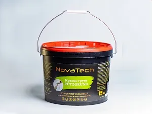 Грунт-краска NovaTech PutzGrund адгезионный недорого с доставкой