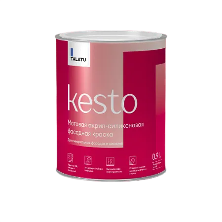 TALATU kesto грязеотталкивающая краска для фасадов База С TALATU kesto грязеотталкивающая краска для фасадов База С