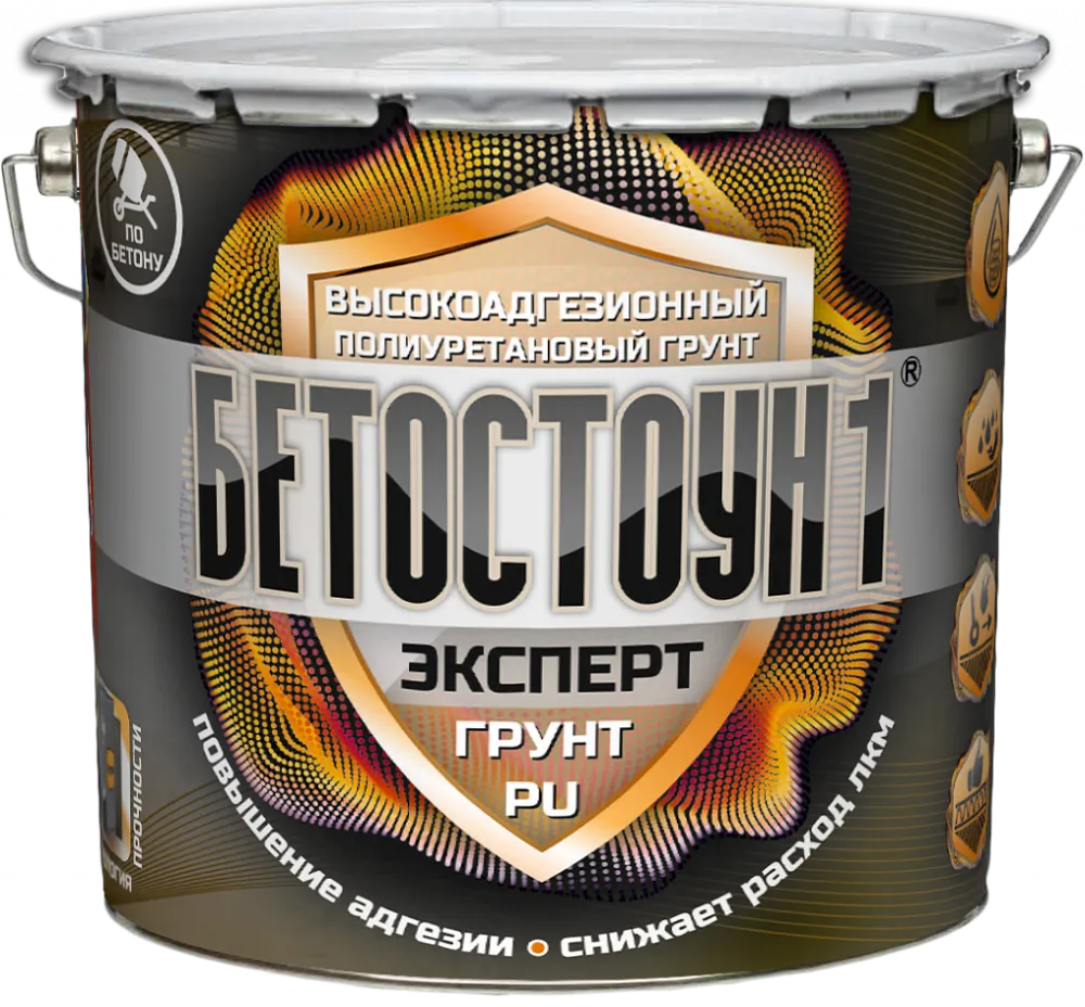 Бетостоун-1 Эксперт «Грунт-PU» 3 л (высокоадгезионный полиуретановый грунт для бетона). Бетостоун-1 Эксперт «Грунт-PU» 3 л (высокоадгезионный полиуретановый грунт для бетона). недорого с доставкой