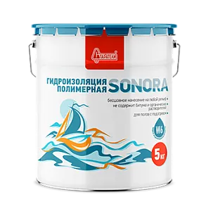 Гидроизоляция полимерная SONORA 5 кг недорого с доставкой