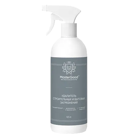 Master Good Удалитель строительных и бытовых загрязнений (0,5 л), гот. Master Good Удалитель строительных и бытовых загрязнений (0,5 л), гот. недорого с доставкой