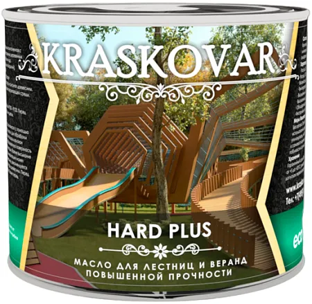 Красковар Hard Plus масло для лестниц и веранд повышенной прочности Красковар Hard Plus масло для лестниц и веранд повышенной прочности