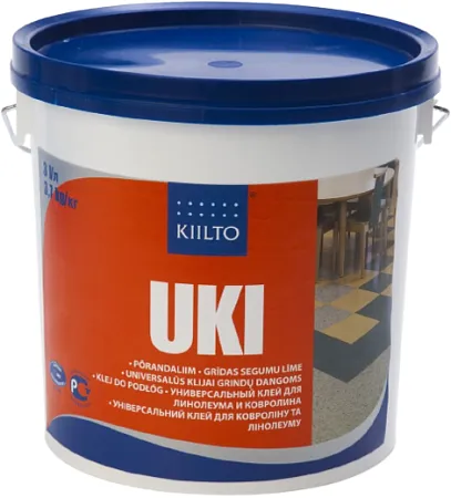 Kiilto Uki универсальный клей для линолеума и ковролина Kiilto Uki универсальный клей для линолеума и ковролина