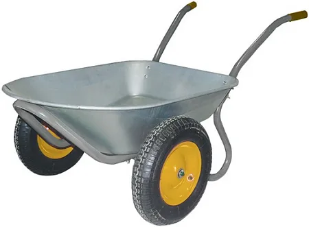 Бибер тачка строительная оцинкованная Бибер тачка строительная оцинкованная