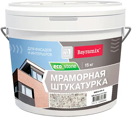 Bayramix Ecostone мраморная штукатурка для фасадов и интерьеров Bayramix Ecostone мраморная штукатурка для фасадов и интерьеров