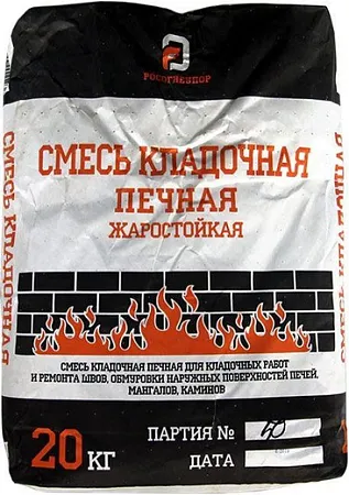 Русеан смесь кладочная печная жаростойкая Русеан смесь кладочная печная жаростойкая недорого с доставкой
