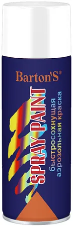 Bartons Spray Paint быстросохнущая аэрозольная краска Bartons Spray Paint быстросохнущая аэрозольная краска