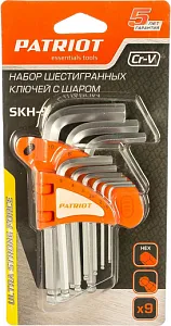 Патриот SKH-9 набор шестигранников с шаром недорого с доставкой