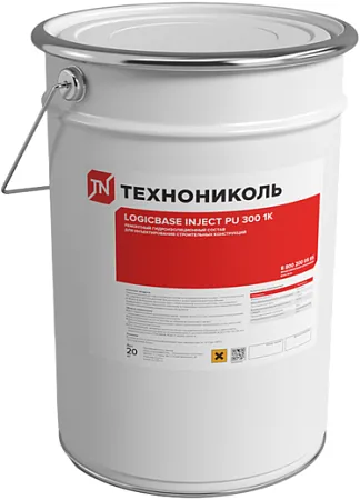 Технониколь Logicbase Inject PU 300 1K гидроактивная высокоэластичная полиуретановая смола Технониколь Logicbase Inject PU 300 1K гидроактивная высокоэластичная полиуретановая смола недорого с доставкой