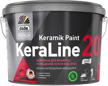 Dufa Premium Keraline Keramik Paint 20 краска интерьерная моющаяся Dufa Premium Keraline Keramik Paint 20 краска интерьерная моющаяся