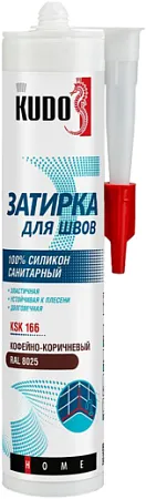 Kudo Home герметик-затирка для швов силиконовый санитарный Kudo Home герметик-затирка для швов силиконовый санитарный