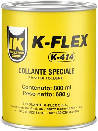 K-Flex K-414 контактный клей на основе полихлоропренового каучука K-Flex K-414 контактный клей на основе полихлоропренового каучука