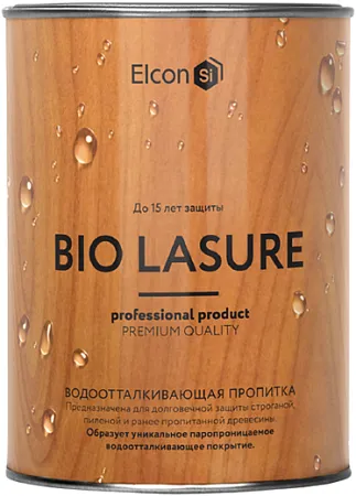 Elcon Bio Lasure водоотталкивающая лазурь Elcon Bio Lasure водоотталкивающая лазурь