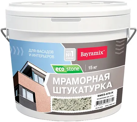 Bayramix Ecostone мраморная штукатурка для фасадов и интерьеров Bayramix Ecostone мраморная штукатурка для фасадов и интерьеров недорого с доставкой
