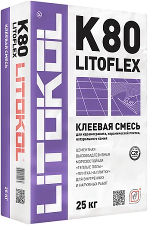 Литокол Litoflex K80 клеевая смесь Литокол Litoflex K80 клеевая смесь недорого с доставкой