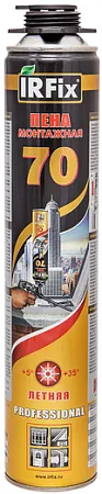 Irfix 70 пена монтажная профессиональная Irfix 70 пена монтажная профессиональная недорого с доставкой