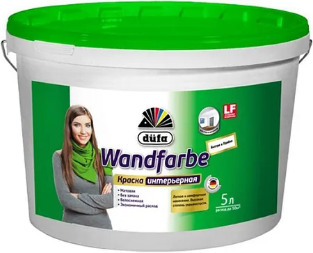 Dufa Wandfarbe краска водно-дисперсионная для стен и потолков Dufa Wandfarbe краска водно-дисперсионная для стен и потолков