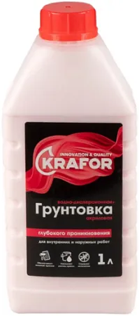 Крафор грунтовка акриловая глубокого проникновения Крафор грунтовка акриловая глубокого проникновения