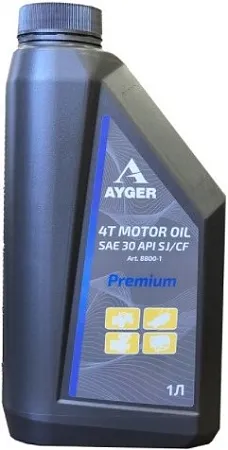 Ayger 4T Motor Oil SAE 30 API SJ/CF масло моторное минеральное для четырехтактных двигателей Ayger 4T Motor Oil SAE 30 API SJ/CF масло моторное минеральное для четырехтактных двигателей недорого с доставкой