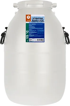 Антиморозная добавка в бетон «APIS» -15 ° С Антиморозная добавка в бетон «APIS» -15 ° С