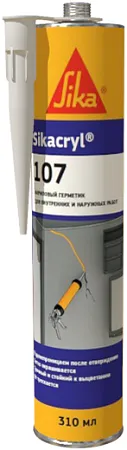 Sika Sikacryl-107 акриловый герметик Sika Sikacryl-107 акриловый герметик