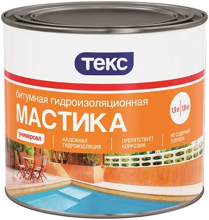 Текс Универсал битумная гидроизоляционная мастика Текс Универсал битумная гидроизоляционная мастика недорого с доставкой