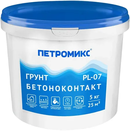 Петромикс Бетон-контакт PL-07 грунт Петромикс Бетон-контакт PL-07 грунт недорого с доставкой