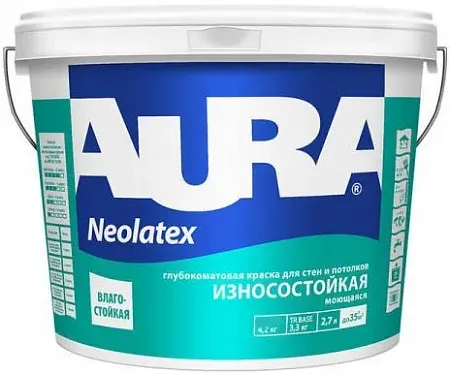 Аура Interior Neolatex интерьерная краска для стен и потолков Аура Interior Neolatex интерьерная краска для стен и потолков недорого с доставкой