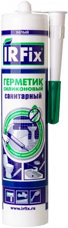 Irfix герметик силиконовый санитарный Irfix герметик силиконовый санитарный