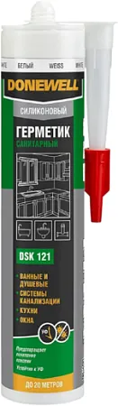 Donewell DSK 121 герметик силиконовый санитарный Donewell DSK 121 герметик силиконовый санитарный недорого с доставкой