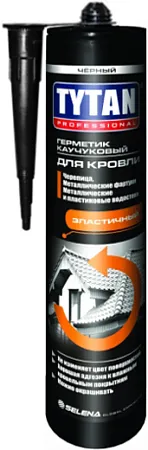 Титан Professional герметик каучуковый для кровли эластичный Титан Professional герметик каучуковый для кровли эластичный