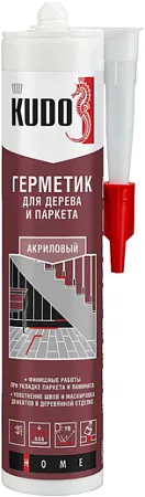 Kudo Home герметик акриловый для дерева и паркета Kudo Home герметик акриловый для дерева и паркета