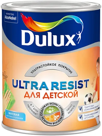 Dulux Ultra Resist для Детской краска для стен и потолков Dulux Ultra Resist для Детской краска для стен и потолков
