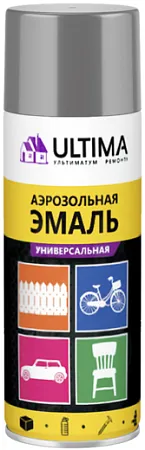 Ultima аэрозольная эмаль универсальная грунт Ultima аэрозольная эмаль универсальная грунт недорого с доставкой