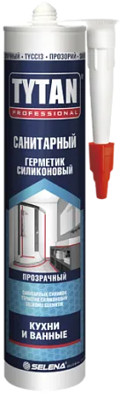 Титан Professional Кухни и Ванные герметик силиконовый санитарный Титан Professional Кухни и Ванные герметик силиконовый санитарный