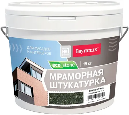 Bayramix Ecostone мраморная штукатурка для фасадов и интерьеров Bayramix Ecostone мраморная штукатурка для фасадов и интерьеров