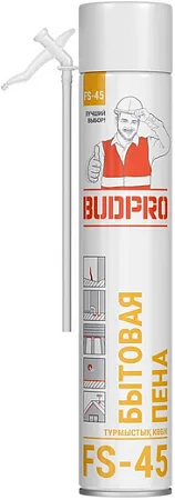 Budpro FS-45 бытовая монтажная пена Budpro FS-45 бытовая монтажная пена недорого с доставкой