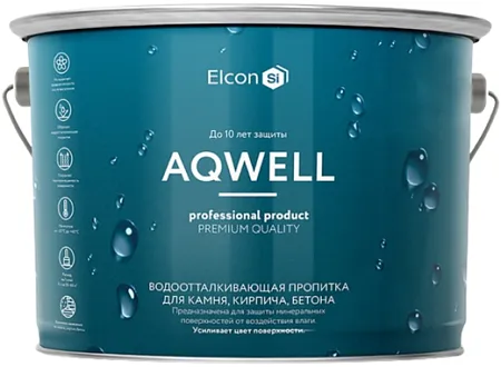 Elcon Aqwell водоотталкивающая пропитка для камня, кирпича и бетона Elcon Aqwell водоотталкивающая пропитка для камня, кирпича и бетона